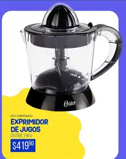 Woolworth Oster exprimidor de jugos oferta
