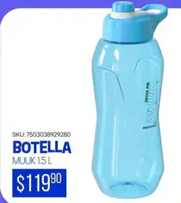 Woolworth Botella muuk oferta