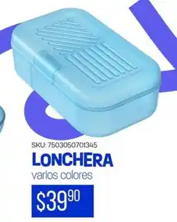 Woolworth Lonchera varios colores oferta