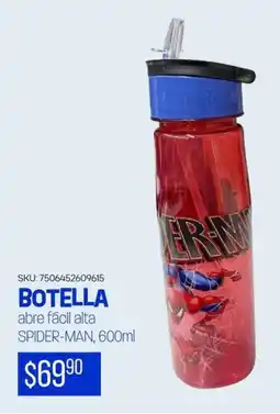 Woolworth Spider-man botella abre fácil alta oferta