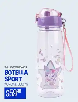 Woolworth Kuromi botella sport oferta