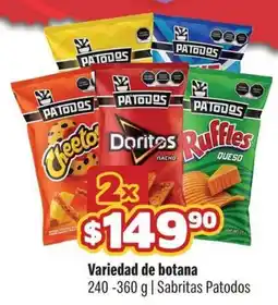 Smart & Final Patodos variedad de botana oferta