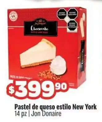 Smart & Final Jon donaire pastel de queso estilo new york oferta