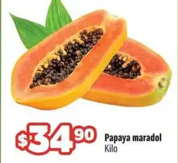 Smart & Final Papaya maradol oferta