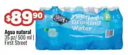 Smart & Final First street agua natural oferta