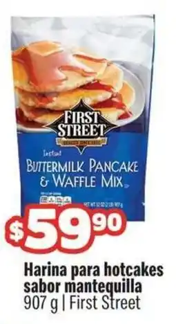 Smart & Final First street harina para hotcakes sabor mantequilla oferta