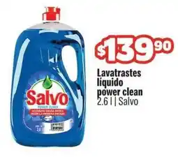 Smart & Final Salvo lavatrastes líquido power clean oferta