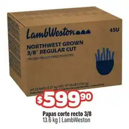 Smart & Final Lambweston papas corte recto oferta