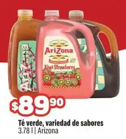 Smart & Final Arizona té verde, variedad de sabores oferta