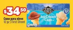 Smart & Final First street cono para nieve oferta