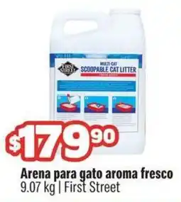 Smart & Final First street arena para gato aroma fresco oferta