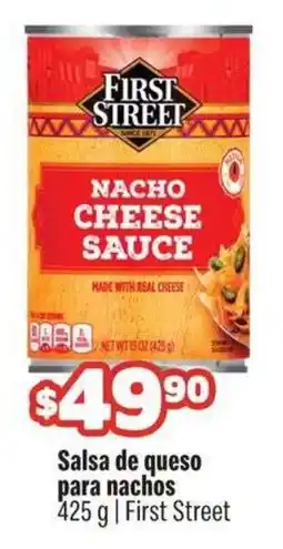 Smart & Final First Street Salsa de queso para nachos oferta