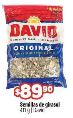 Smart & Final David Semillas de girasol oferta