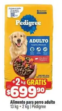 Smart & Final Pedigree alimento para perro adulto oferta