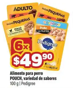 Smart & Final Pedigree alimento para perro pouch, variedad de sabores oferta