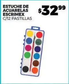 Merco Estuche de acuarelas oferta