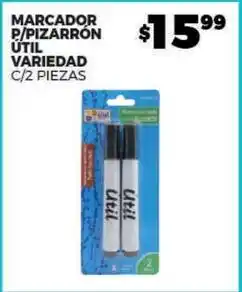 Merco Util - marcador p/pizarrón útil oferta
