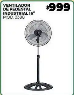 Merco Ventilador de pedestal industrial 16 mod. 3388 oferta