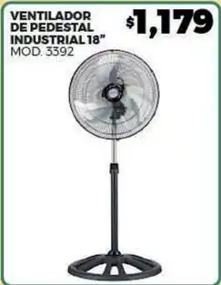 Merco Ventilador de pedestal industrial 18 mod. 3392 oferta