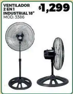Merco Ventilador 2 en 1 industrial 18 mod. 3386 oferta