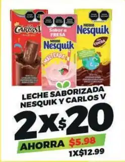 Merco Carlos v - leche saborizada oferta