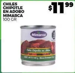 Merco Mimarca - chiles chipotle en adobo oferta