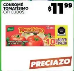 Merco Knorr - consomé tomatísimo c/11 cubos oferta