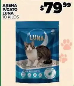 Merco Arena p/gato luna oferta