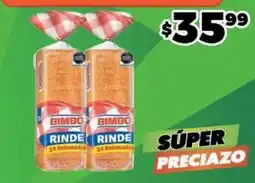 Merco Bimbo - rinde pan oferta