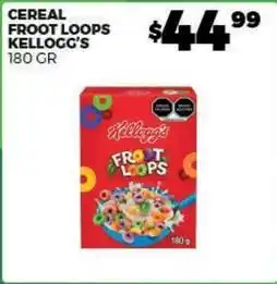 Merco Kellogg's - cereal froot loops oferta