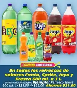 Soriana Híper Sprite - refrescos oferta