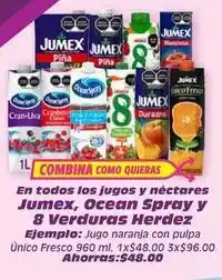 Soriana Híper Ocean spray - jugo naranja con pulpa oferta