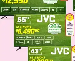Soriana Híper Jvc - smart tv oferta