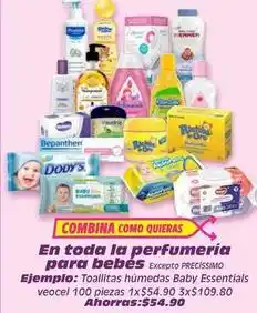 Soriana Híper Bepanthen - toallitas húmedas oferta