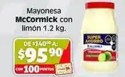 Soriana Híper Mccormick - mayonesa con limón oferta