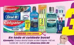 Soriana Híper Colgate - crema dental triple acción oferta