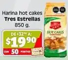 Soriana Híper Tres estrellas - harina hot cakes oferta