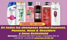 Soriana Híper Herbal essences - shampoos oferta