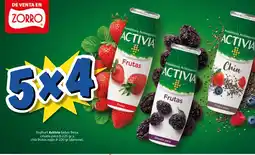 Zorro Activia yoghurt beber fresa, ciruela pasa oferta