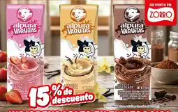 Zorro Alpura leche fresa, vainilla y chocolate oferta