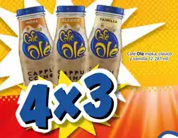 Zorro Olé café moka, clásico y vainilla oferta