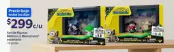 Walmart Minions y monstruos set de figuras escenario oferta