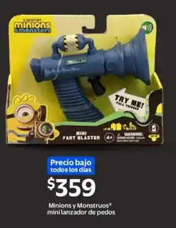 Walmart Minions y monstruos mini lanzador de pedos oferta