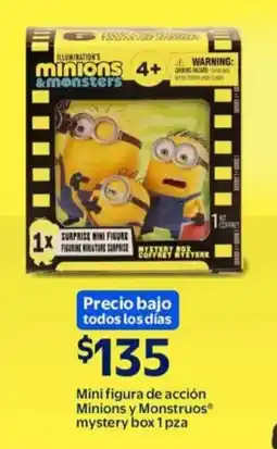Walmart Minions y monstruos mini figura de acción mystery box oferta