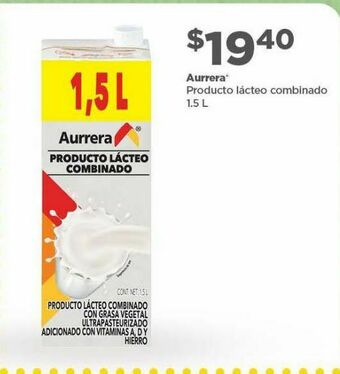 Bodega Aurrerá Producto lácteo combinado aurrera 1,5l oferta