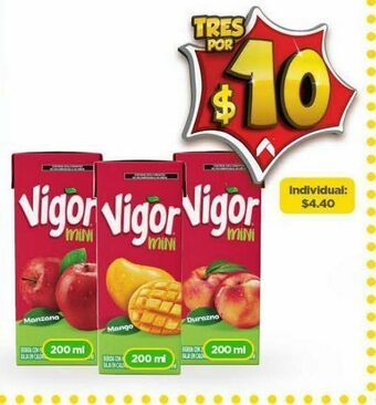 Bodega Aurrerá Jugos vigor oferta