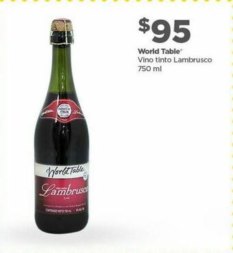 Bodega Aurrerá Vino lambrusco 750ml oferta