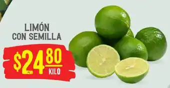 Soriana Híper Limón con semilla oferta