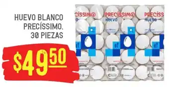 Soriana Híper Precíssimo huevo blanco oferta