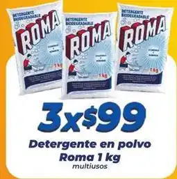 Tiendas Neto Roma detergente en polvo oferta